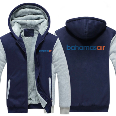 BAHAMAS AIRLINES JACKETS FLEECE SWEATSHIRT